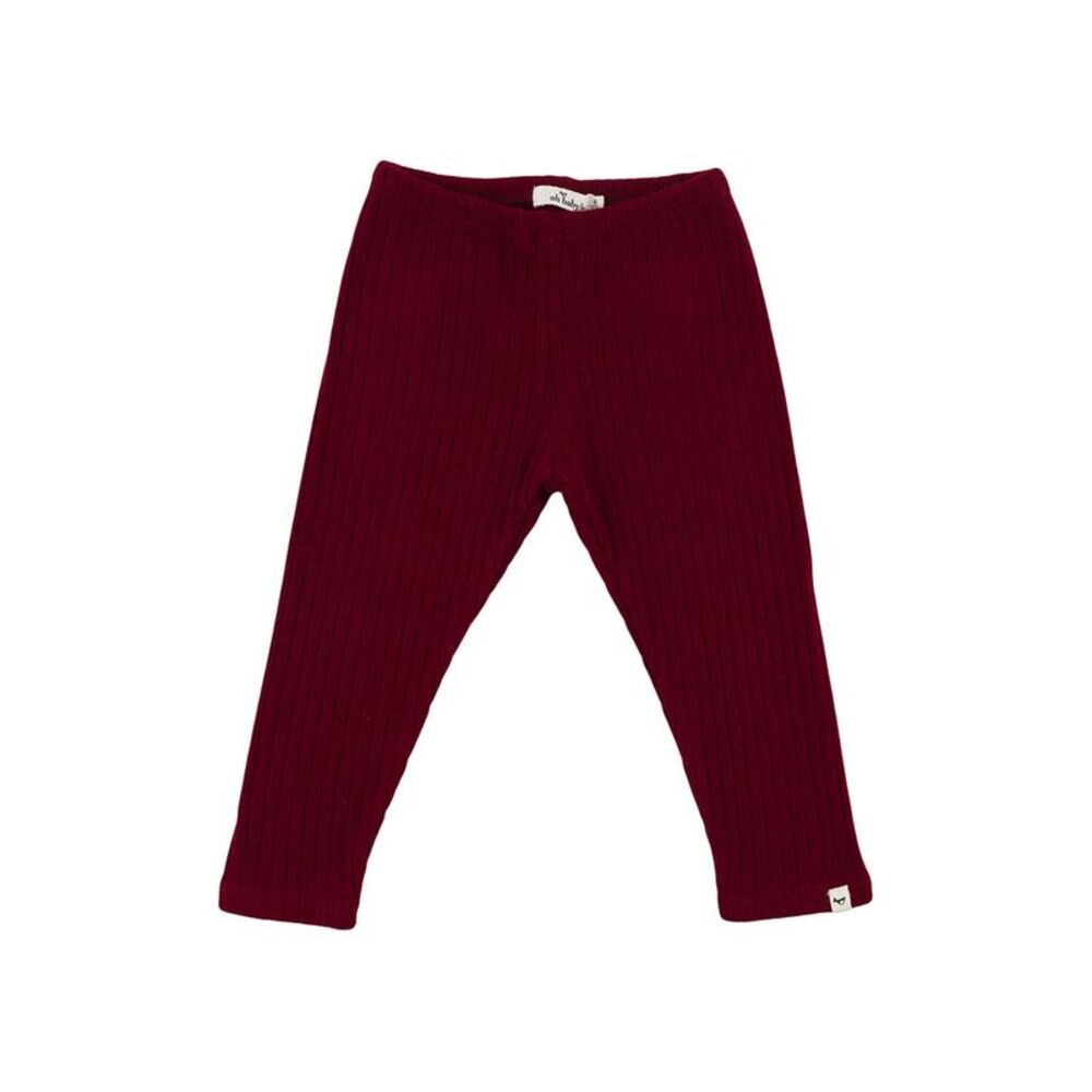 Oh Baby! Girls  Wide Rib Fuzzy Sweater Knit Legging